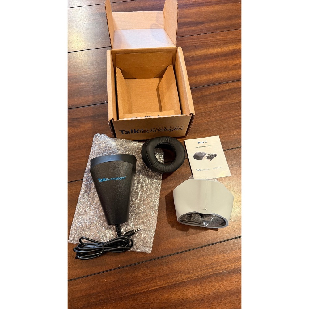 Talk Technologies StenoSR Pro-1S Stenomask Noise Cancelling Voice Silencer Mic